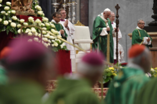 17-XXX Domingo del Tiempo Ordinario: Santa Misa de clausura del Sínodo de los Obispos
