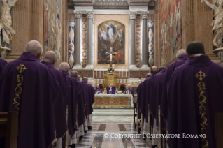 1-Eucharistische Konzelebration mit den in Rom residierenden Kardinälen