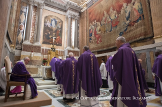 4-Eucharistische Konzelebration mit den in Rom residierenden Kardinälen