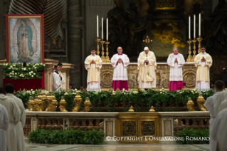 8-Celebrazione Eucaristica nella Festività di Nostra Signora di Guadalupe (12 dicembre 2014)