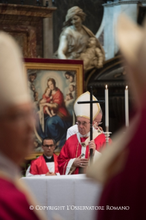 3-Papstmesse für die Kardinäle und Bischöfe, die im Laufe des Jahres verstorben sind 