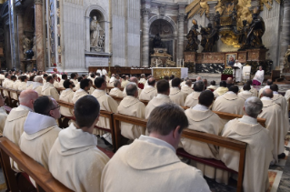 0-Holy Mass for the meeting of the Missionaries of Mercy with Pope Francis