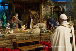 11-عظة قداسة البابا فرنسيس قداس ليلة عيد الميلاد - 24 ديسمبر / كانون الأول 2014