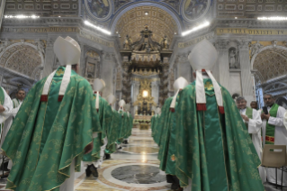 0-Heilige Messe mit den neuen Kardinälen und dem Kardinalskollegium 