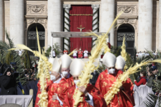 5-Domingo de Ramos: Pasión del Señor – Conmemoración de la entrada del Señor en Jerusalén y Santa Misa