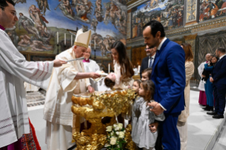 20-Baptême du Seigneur – Messe et baptême de quelques enfants