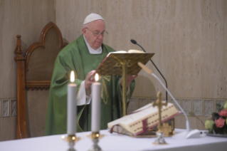 2-Holy Mass presided over by Pope Francis at the Casa Santa Marta in the Vatican: <i>Open our hearts to compassion</i>