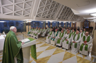 5-Holy Mass presided over by Pope Francis at the Casa Santa Marta in the Vatican: <i>Open our hearts to compassion</i>