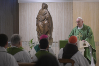 3-Holy Mass presided over by Pope Francis at the Casa Santa Marta in the Vatican: <i>Open our hearts to compassion</i>