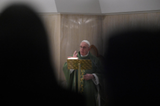 0-Holy Mass presided over by Pope Francis at the Casa Santa Marta in the Vatican: <i>Service is the measure of greatness in the Church</i>