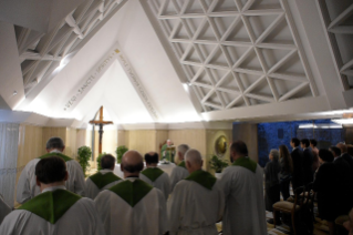 4-Holy Mass presided over by Pope Francis at the Casa Santa Marta in the Vatican: <i>Service is the measure of greatness in the Church</i>