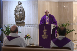 2-Holy Mass presided over by Pope Francis at the <i>Casa Santa Marta in the Vatican</i>: "God always acts in simplicity"