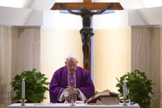 8-Holy Mass presided over by Pope Francis at the <i>Casa Santa Marta in the Vatican</i>: "God always acts in simplicity"