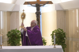 3-Santa Missa celebrada na capela da Casa Santa Marta: "Pedir perdão implica perdoar"