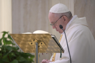 0-Holy Mass presided over by Pope Francis at the <i>Casa Santa Marta</i> in the Vatican: "Living in the tangibility of daily life and of mystery"