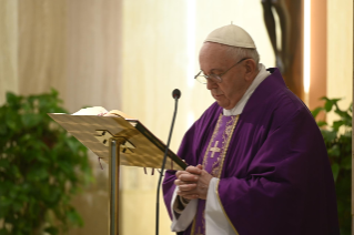 7-Holy Mass presided over by Pope Francis at the <i>Casa Santa Marta</i> in the Vatican: "What happens when Jesus passes by"