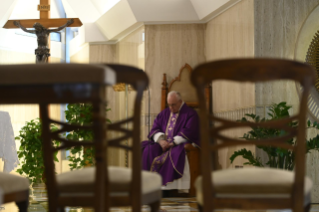 9-Holy Mass presided over by Pope Francis at the <i>Casa Santa Marta</i> in the Vatican: "What happens when Jesus passes by"