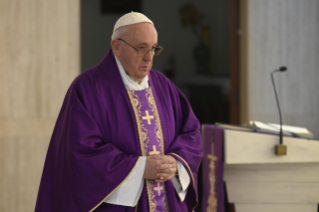 0-Holy Mass presided over by Pope Francis at the <i>Casa Santa Marta</i> in the Vatican: "The disease of sloth and the water that regenerates us"
