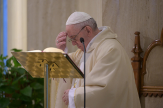 6-Holy Mass presided over by Pope Francis at the <i>Casa Santa Marta</i> in the Vatican: "Faced with mystery" 