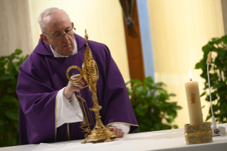 1-Holy Mass presided over by Pope Francis at the <i>Casa Santa Marta</i> in the Vatican: "Trust in God’s mercy" 