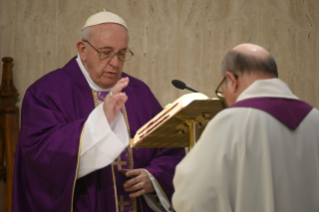 1-Holy Mass presided over by Pope Francis at the <i>Casa Santa Marta</i> in the Vatican: "Remain in the Lord"