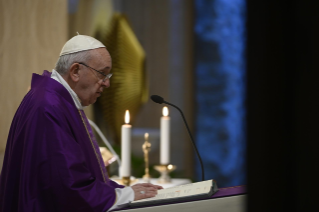 4-Holy Mass presided over by Pope Francis at the <i>Casa Santa Marta</i> in the Vatican: "Remain in the Lord"