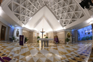 11-Holy Mass presided over by Pope Francis at the <i<Casa Santa Marta</i> in the Vatican: "The three dimensions of Christian life: election, promise, covenant"