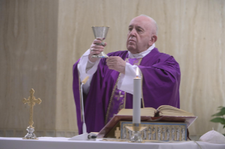 6-Holy Mass presided over by Pope Francis at the <i>Casa Santa Marta</i> in the Vatican: "The process of temptation"