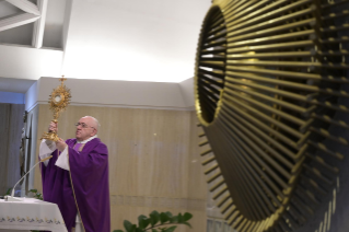 9-Holy Mass presided over by Pope Francis at the <i>Casa Santa Marta</i> in the Vatican: "The process of temptation"