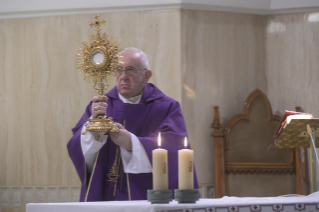 8-Holy Mass presided over by Pope Francis at the <i>Casa Santa Marta</i> in the Vatican: "Judas, where are you?"