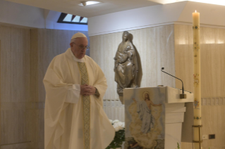 0-Holy Mass presided over by Pope Francis at the Casa Santa Marta in the Vatican: "To be filled with joy"