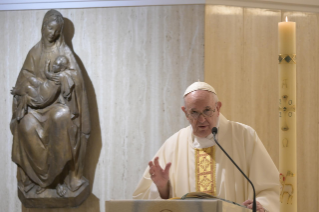 3-Holy Mass presided over by Pope Francis at the Casa Santa Marta in the Vatican: "The gift of the Holy Spirit: frankness, courage, parresia"