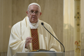 2-Holy Mass presided over by Pope Francis at the Casa Santa Marta in the Vatican: "The Holy Spirit: Master of Harmony"