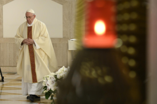 0-Holy Mass presided over by Pope Francis at the Casa Santa Marta in the Vatican: "The Holy Spirit: Master of Harmony"