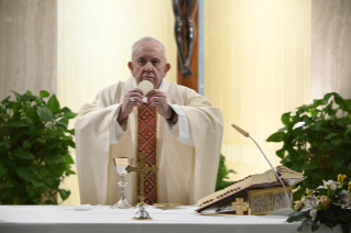 7-Holy Mass presided over by Pope Francis at the Casa Santa Marta in the Vatican: "The Holy Spirit: Master of Harmony"