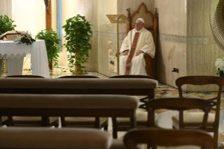 4-Holy Mass presided over by Pope Francis at the Casa Santa Marta in the Vatican: "The Holy Spirit: Master of Harmony"