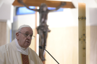 0-Holy Mass presided over by Pope Francis at the Casa Santa Marta in the Vatican: “Jesus is our pilgrim companion”