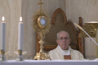 13-Messe quotidienne dans la chapelle de la résidence Sainte-Marthe : « Jésus est notre compagnon de pèlerinage »