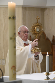 10-Messe quotidienne dans la chapelle de la résidence Sainte-Marthe : « Toujours revenir &#xe0; la premi&#xe8;re rencontre »