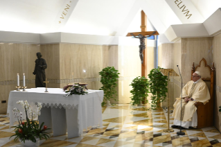 4-Holy Mass presided over by Pope Francis at the Casa Santa Marta in the Vatican: “The meekness and tenderness of the Good Shepherd”