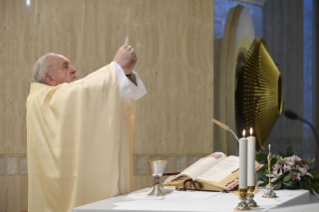 14-Holy Mass presided over by Pope Francis at the Casa Santa Marta in the Vatican: “The meekness and tenderness of the Good Shepherd”