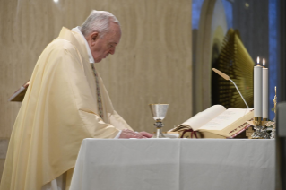 8-Holy Mass presided over by Pope Francis at the Casa Santa Marta in the Vatican: “The meekness and tenderness of the Good Shepherd”