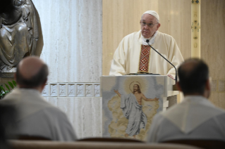 4-Holy Mass presided over by Pope Francis at the Casa Santa Marta in the Vatican: “Attitudes that prevent us from knowing Christ”
