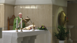0-Holy Mass presided over by Pope Francis at the Casa Santa Marta in the Vatican: <i>Experiencing God’s love for us</i>