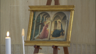 10-Messe quotidienne dans la chapelle de la résidence Sainte-Marthe : « Devant le mystère »