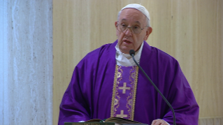 11-Holy Mass presided over by Pope Francis at the <i>Casa Santa Marta</i> in the Vatican: "Knowing our idols"
