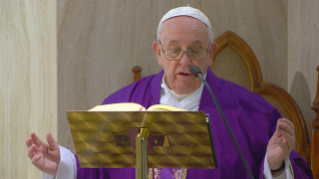 9-Holy Mass presided over by Pope Francis at the <i>Casa Santa Marta</i> in the Vatican: "Knowing our idols"