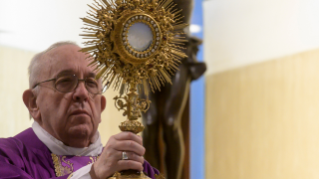 12-Holy Mass presided over by Pope Francis at the <i>Casa Santa Marta</i> in the Vatican: "With a “naked heart”" 