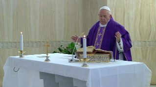 3-Holy Mass presided over by Pope Francis at the <i>Casa Santa Marta</i> in the Vatican: "Do not fall prey to indifference"
