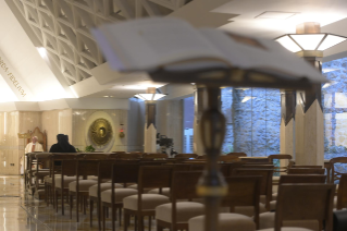 3-Holy Mass presided over by Pope Francis at the Casa Santa Marta in the Vatican: “Praying is going with Jesus to the Father who will give us everything”